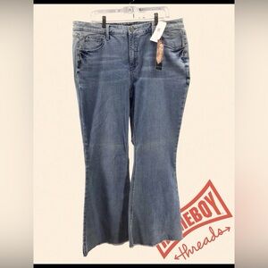 Laurie Felt Women's Blue Flare Jeans